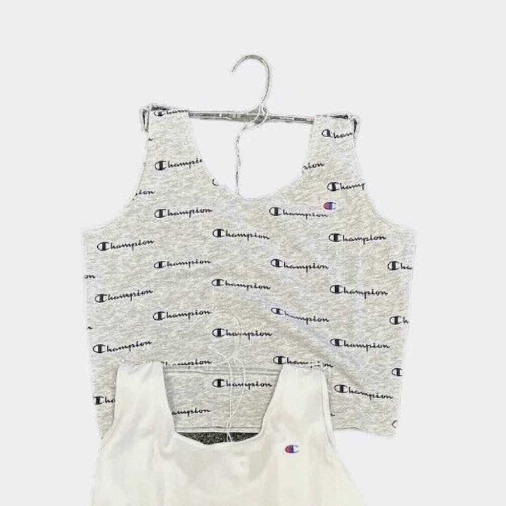 Women's Champion Heritage Cotton Crop Top Shirt
